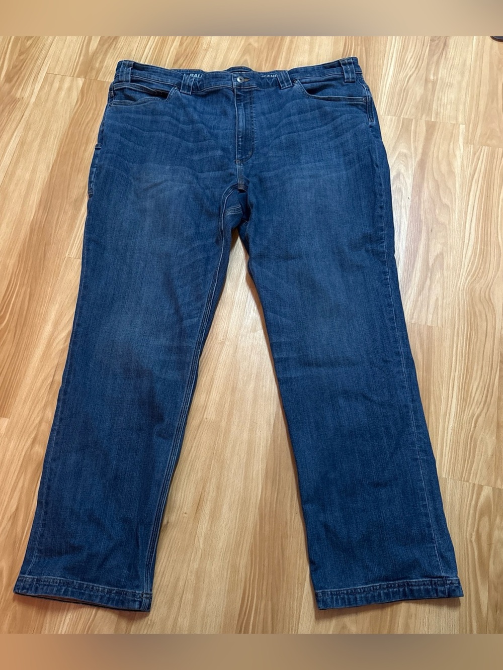 Duluth Trading Co Mens Ballroom Double Flex Jeans Size 44x33